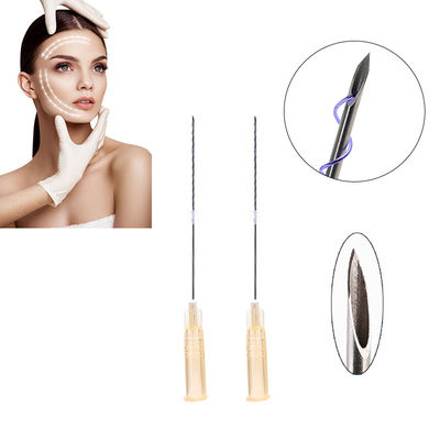 Ungu Muda Mono 19G 21G PDO Thread Lift Eyes 38mm 60mm 90mm