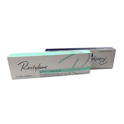 Pengisi Dermal Tautan Silang Asam Hyaluronic HA Dengan Jarum Suntik Lido 1 X 1.0ml
