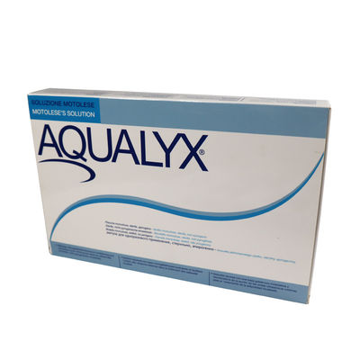 UK 8ml X10 Vial Aqualyx Injeksi Larut Lemak Lipolisis Lipolisis Pengurangan Lemak