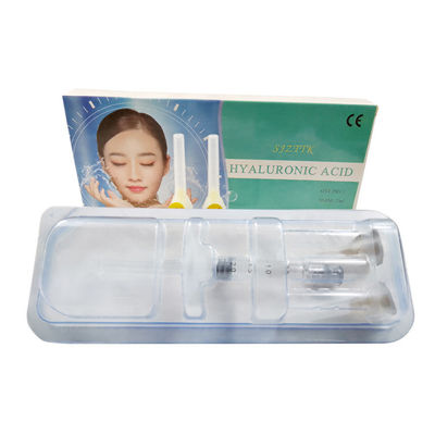 2 ml Anti- keriput Asam Hyaluronic Filler Bibir Kulit 2 Tahun Masa Pelayaran