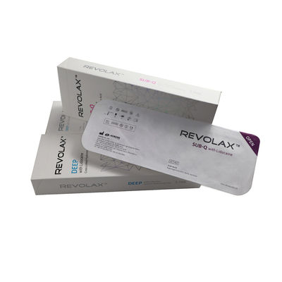 Hyaluronic Acid Dermal Filler Berkualitas Tinggi Revolax 1.1ml Deep Sub-Q Untuk Bibir