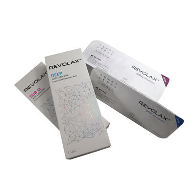 Hyaluronic Acid Dermal Filler Berkualitas Tinggi Revolax 1.1ml Deep Sub-Q Untuk Bibir