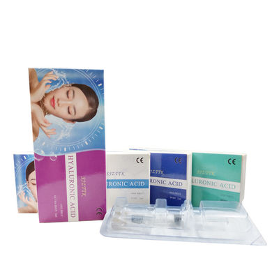1ml 2ml Ha Cross Linked Dermal Lip Filler Injectable Nose Reshaping Dermal Filler Untuk Wajah