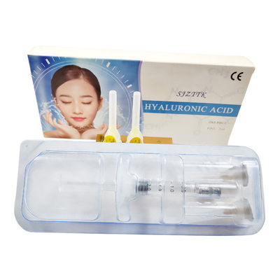 1ml 2ml Ha Cross Linked Dermal Lip Filler Injectable Nose Reshaping Dermal Filler Untuk Wajah