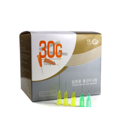 304 Stainless Steel Meso Jarum 30G - 4mm Panjang 100pcs / Kotak
