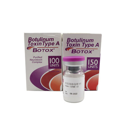 B 100iu 150iu Botulinum Toxin Injeksi Untuk Penghapusan Kerutan Perawatan Kulit