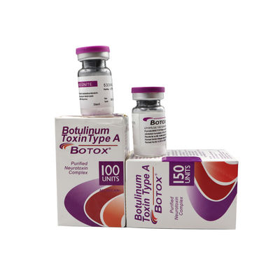 B 100iu 150iu Botulinum Toxin Injeksi Untuk Penghapusan Kerutan Perawatan Kulit