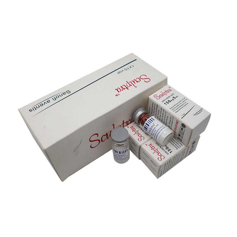 Filler kulit PLLA poli- l- asam laktat 1 vial x5ml Filler kulit anti- penuaan plastik operasi wajah