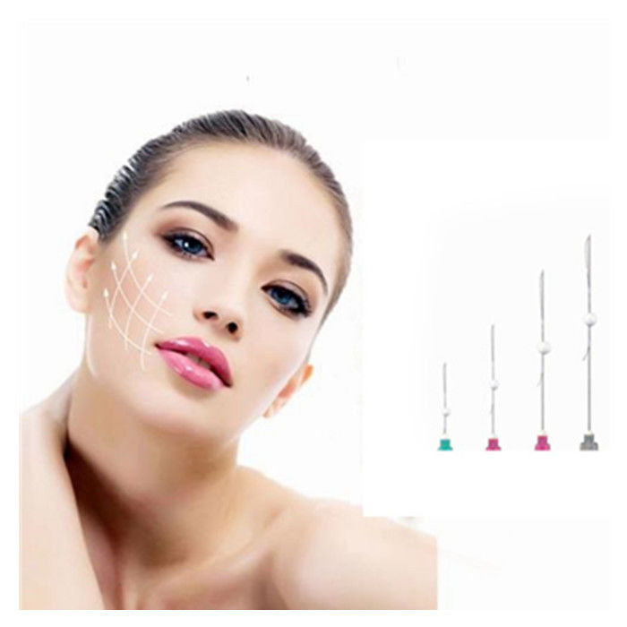 Pdo Thread Lifting Fios De Pdo Needle Hilos Tensores Cog 12D Thread untuk Nasolabial Folds Lift