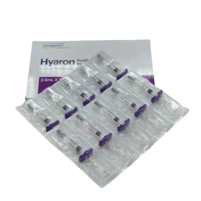 Hyaron Prefilled Injection Dongkook Hyaluronic Skin Booster Hyaron Inj. (2,5 ml X 10 Syringe)