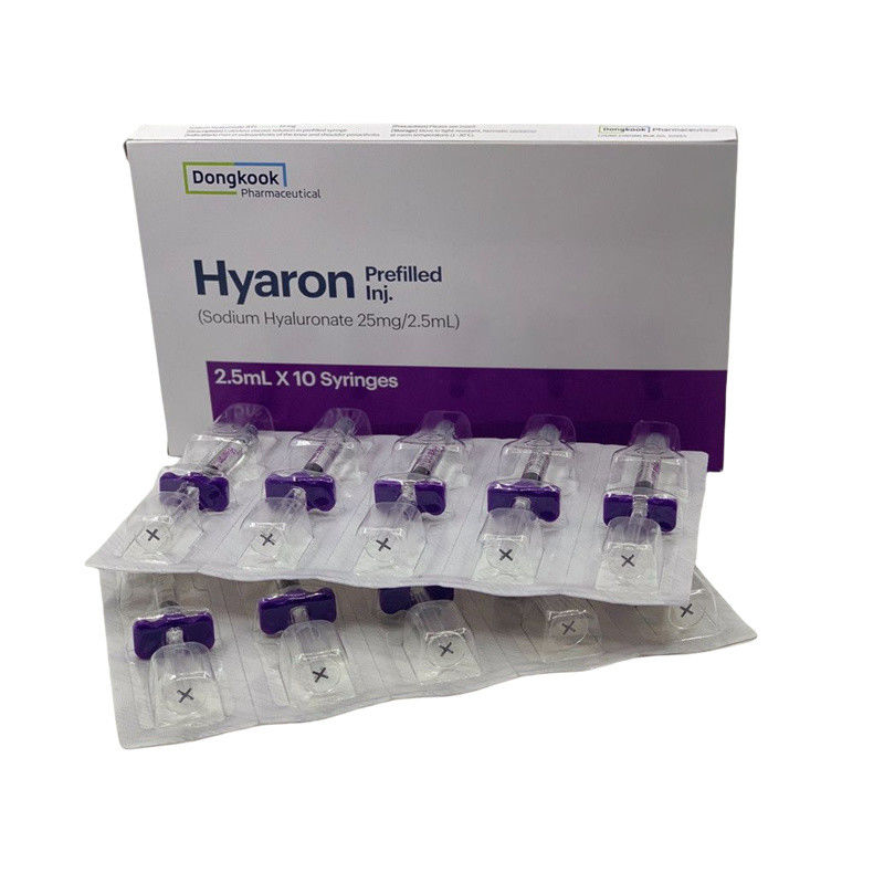 HYARON Skin Booster Glow KIT - 10 Jarum suntik X 2,5 ml Penuh Asam Hyaluronic Cross Linked