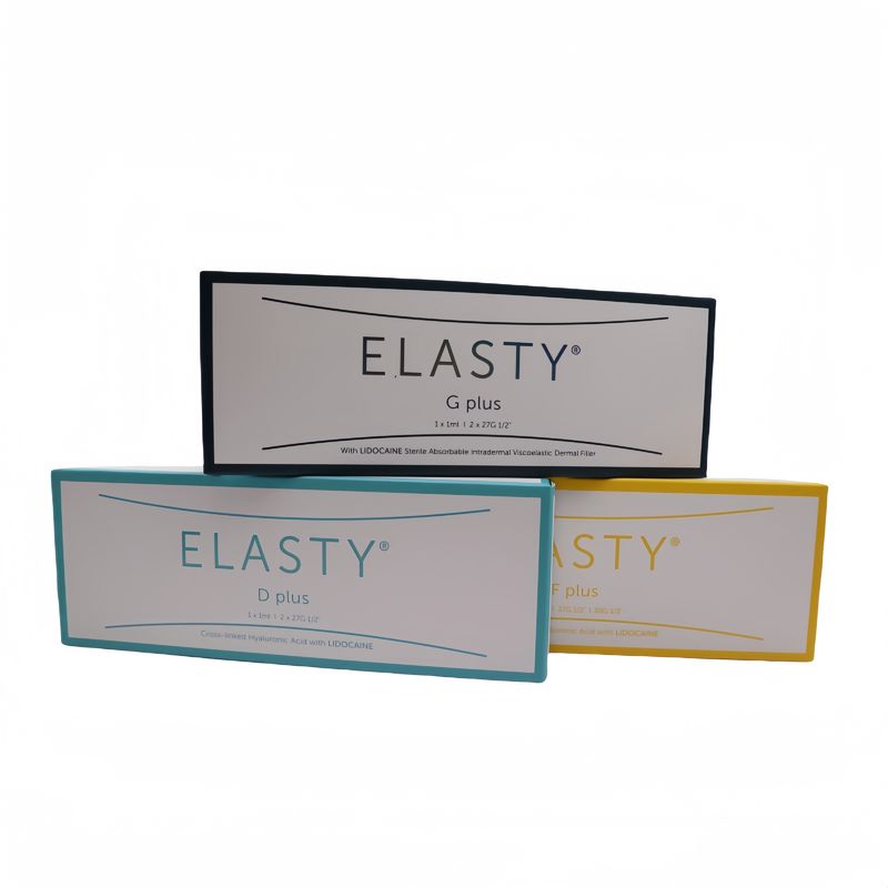Elasty D    CE (Deep)    2 X 1 ml Hyaluronic Acid Dermal Filler untuk Membuat Wajah dan Tubuh