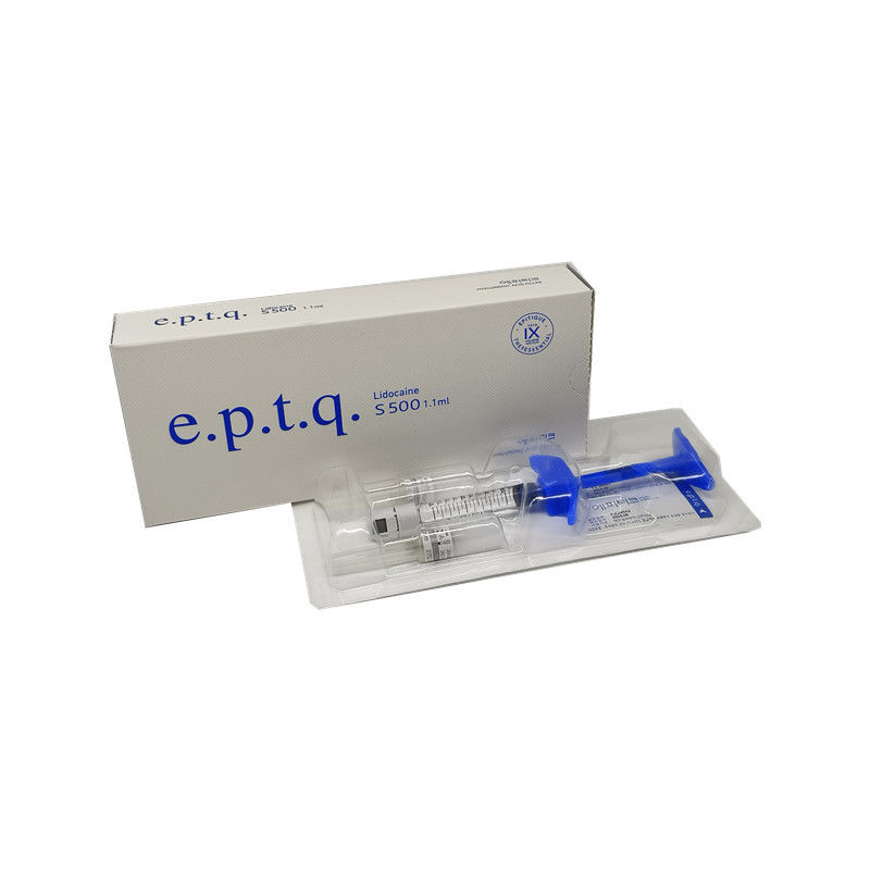 E.P.T.Q S500 1x1.1ml Tekstur tebal Hyaluronic Acid Dermal Filler untuk peningkatan wajah