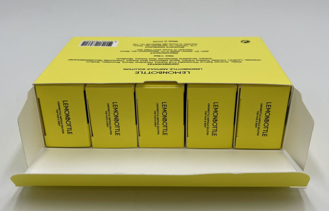 Korea Lemon Bottle Ampoule Solution 10ml X 5 Vial Untuk Penurunan Berat Badan