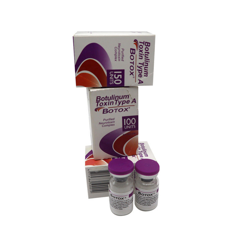 50IU 100U 150UI 200U Allergan Botox Botulinum Toxin Tipe A Innotox Botulax Nabota Rentox Meditoxin Botox