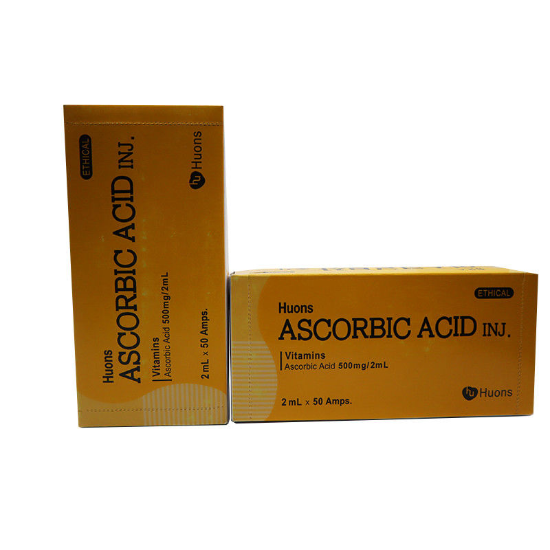 Asam askorbat Vitamin C murni Vc Bleaching Smear Injeksi 50 Ampul