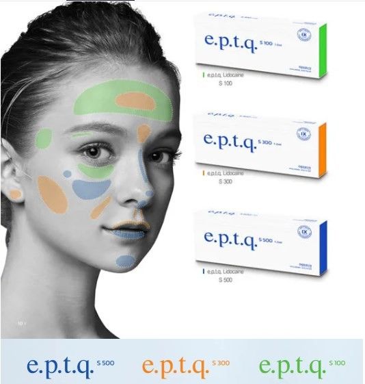 Filler Lip Injection Eptq Filler Collagen Injection Korea Endorsement Selebriti E.P.T.Q. Epitique S100 S300 Filler Merek Terkenal CE Disetujui Eptq Ha Filler