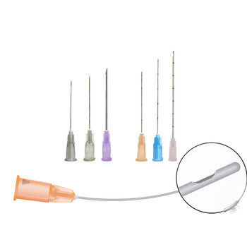 Injeksi Kecantikan Micro Cannula Blunt Tip Needle 14g 15g 16g 18g 22g 38mm 50mm 60mm 70mm