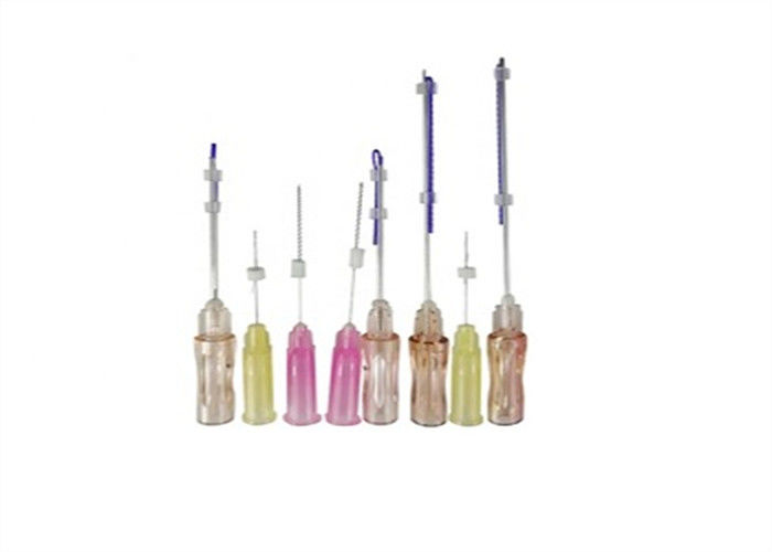 Ungu PDO PCL PLLA Threads Face Lifting L Jenis Jarum 21g 23g